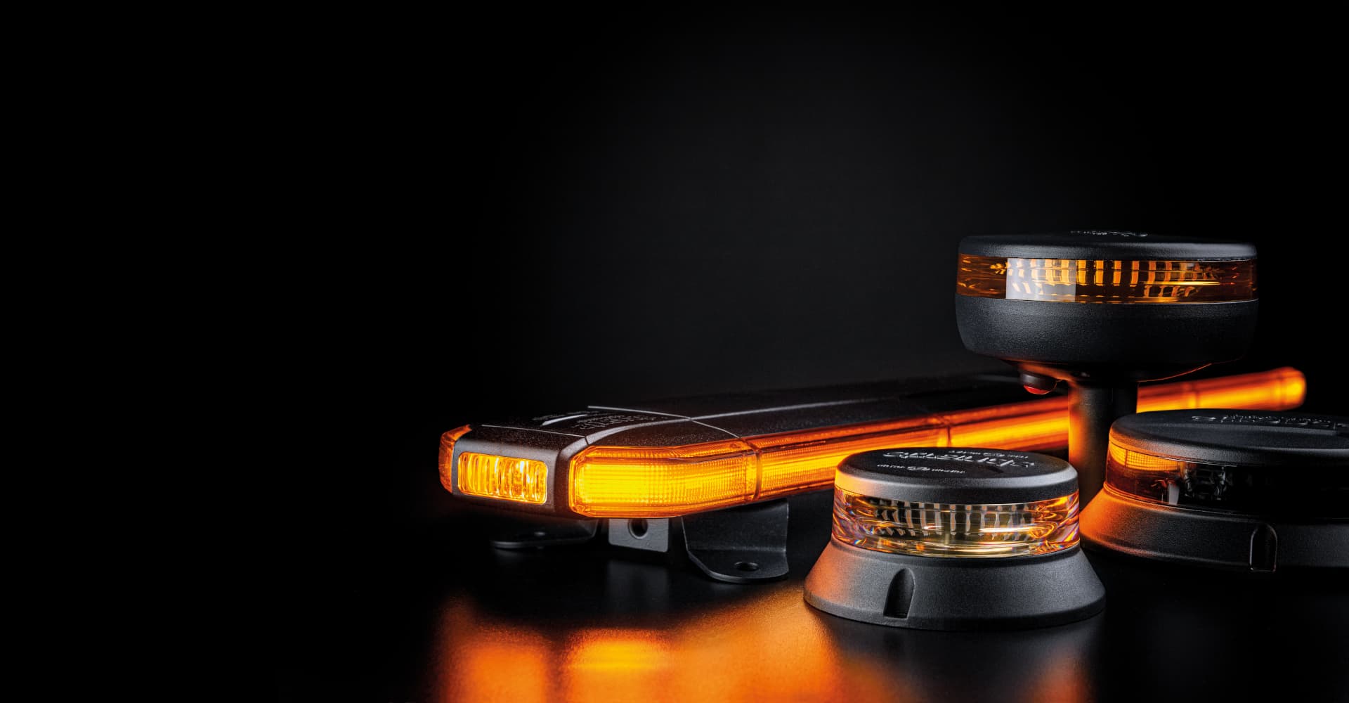 CRUISE LIGHT WARNING LIGHT BEACON LED SURFACE MOUNT/DARK